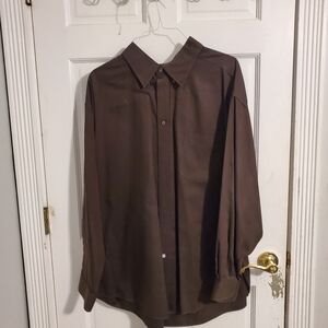 Dress shirt pressed